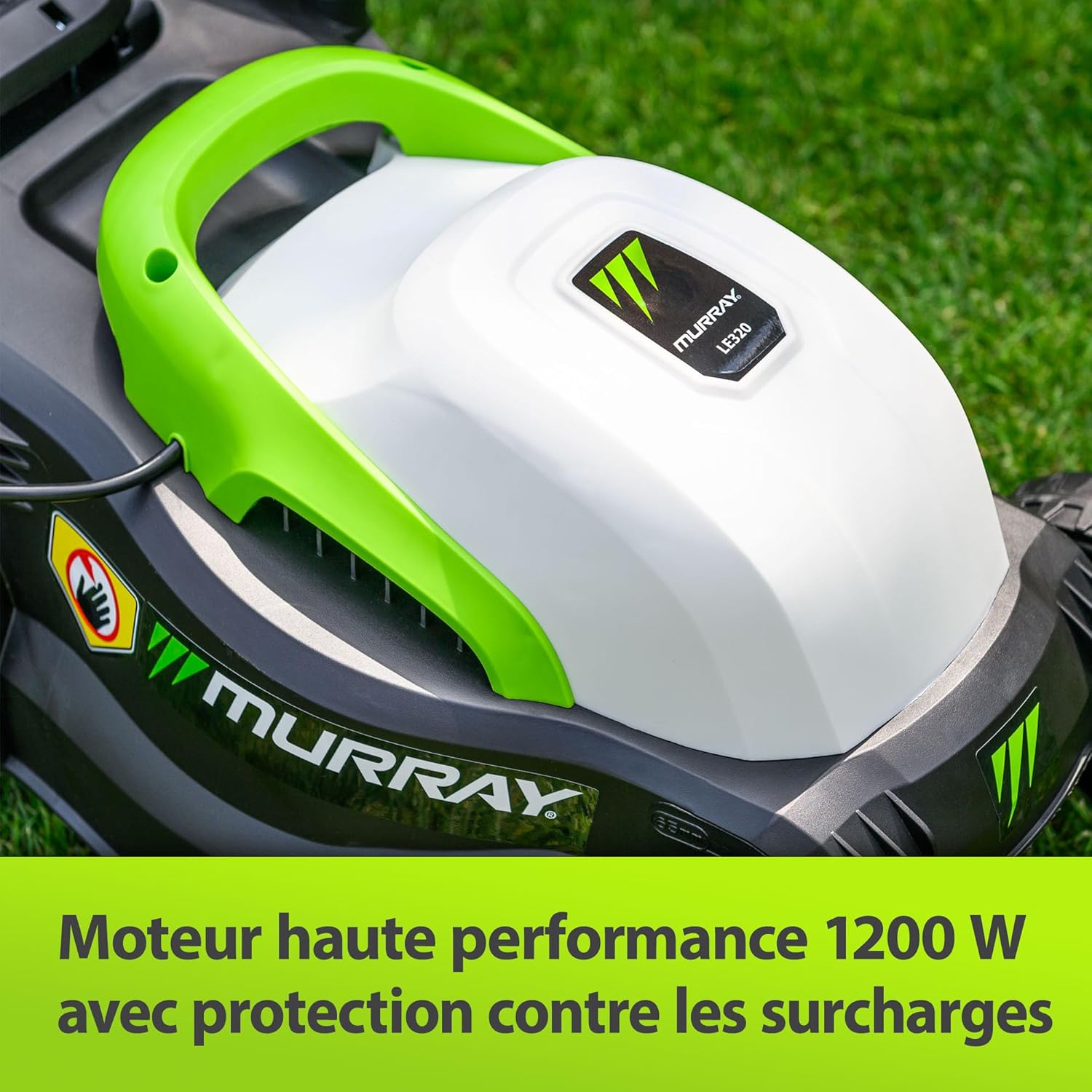 Detalle de Murray Tondeuse Électrique 2-en-1 LE320E — performance compacte pour petites surfaces