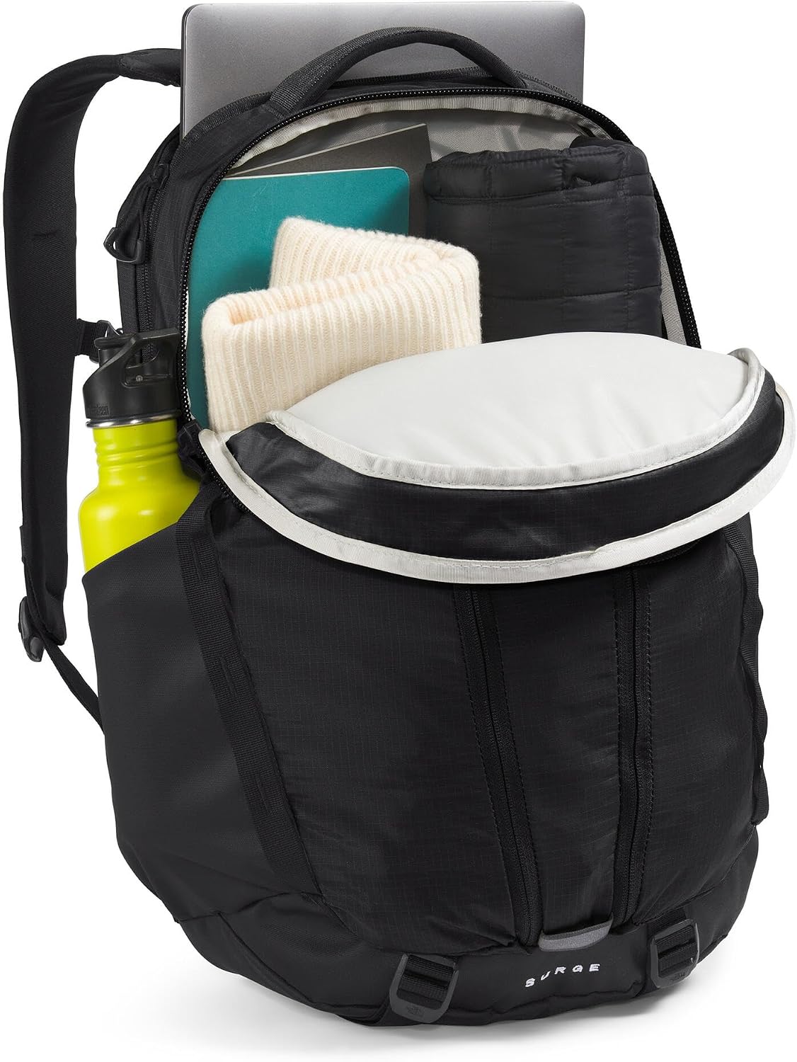 Detalle 2 de The North Face Surge Commuter Laptop Backpack, Black/Black-NPF (31L)