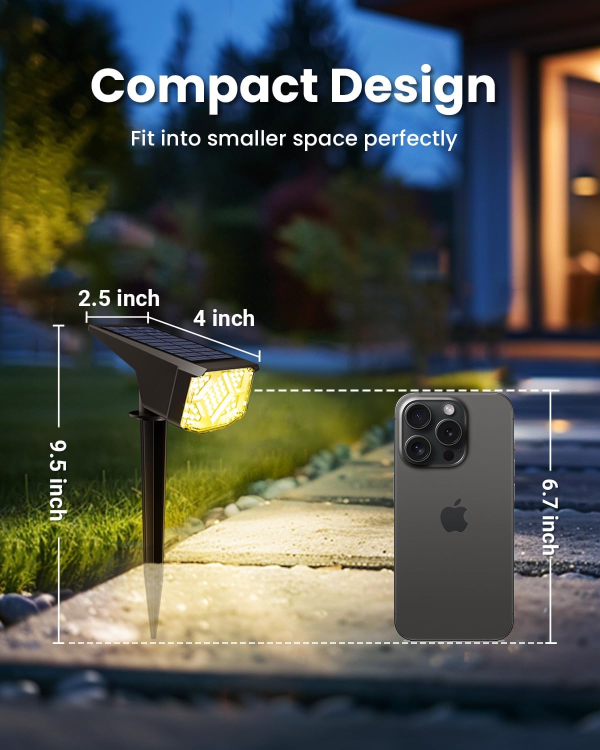 Detalle 2 de SOLPEX Solar Spot Lights, 10-Pack
