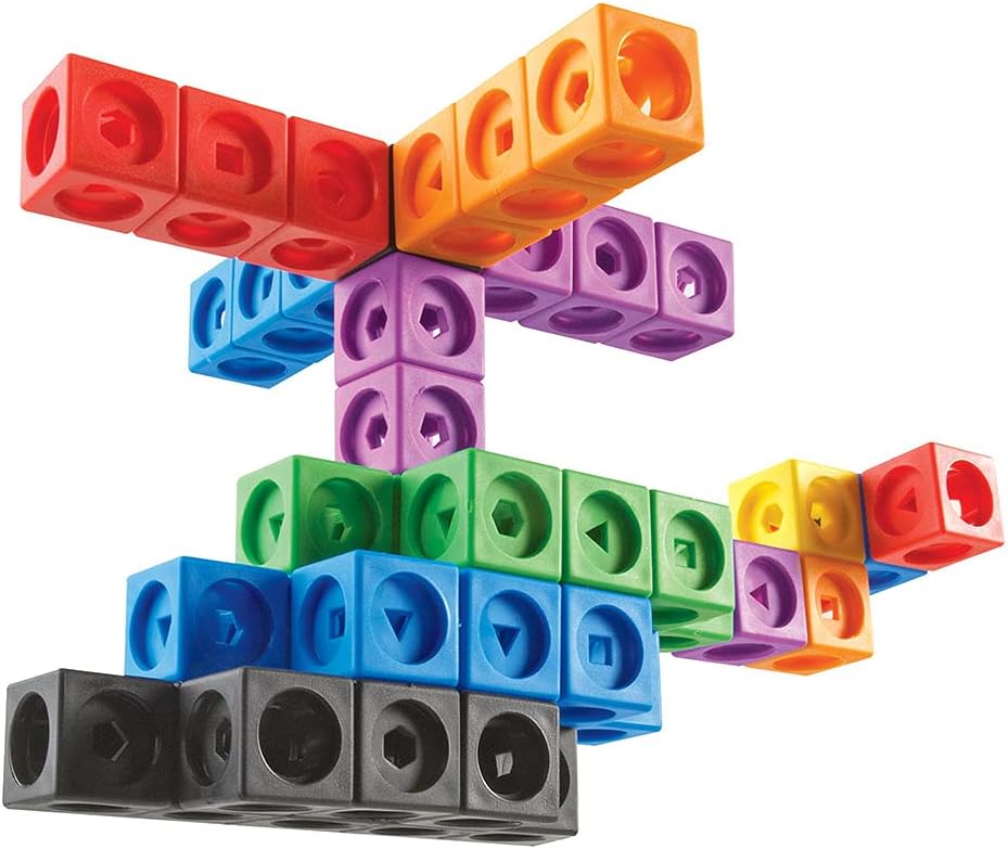 Detalle 2 de Learning Resources MathLink Steckwürfel 100-teiliges Set