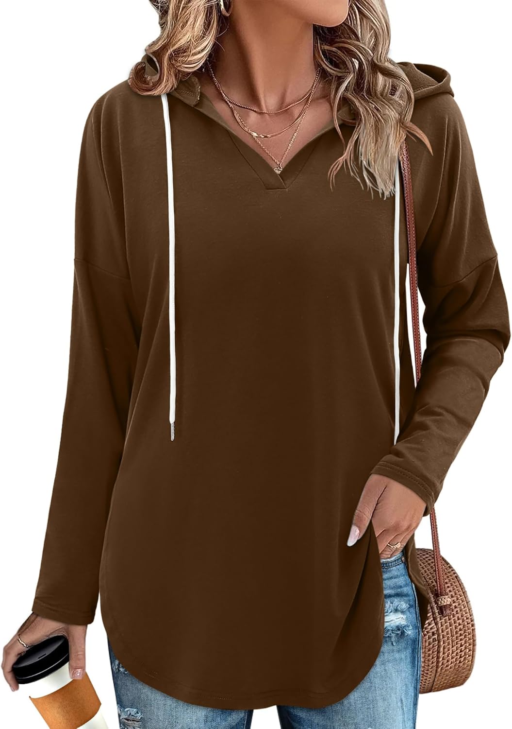 Thumbnail 2 de CHICZONE Ladies Fashion Tops Hoodies for Women – Oversized Pullover Sweatshirt