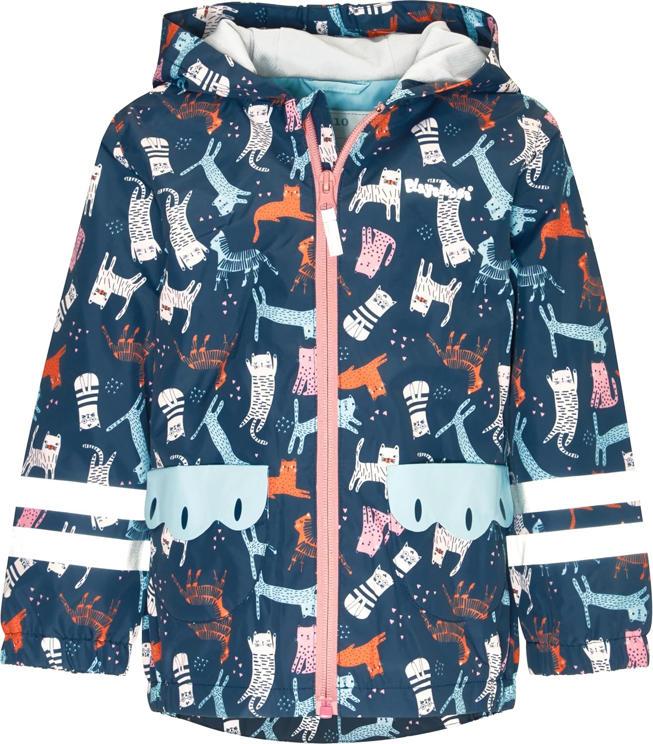 Thumbnail 6 de Playshoes Unisex Kinder Regenjacke Outdoorjacke – Wasserdicht, winddicht und sicher bei jedem Wetter
