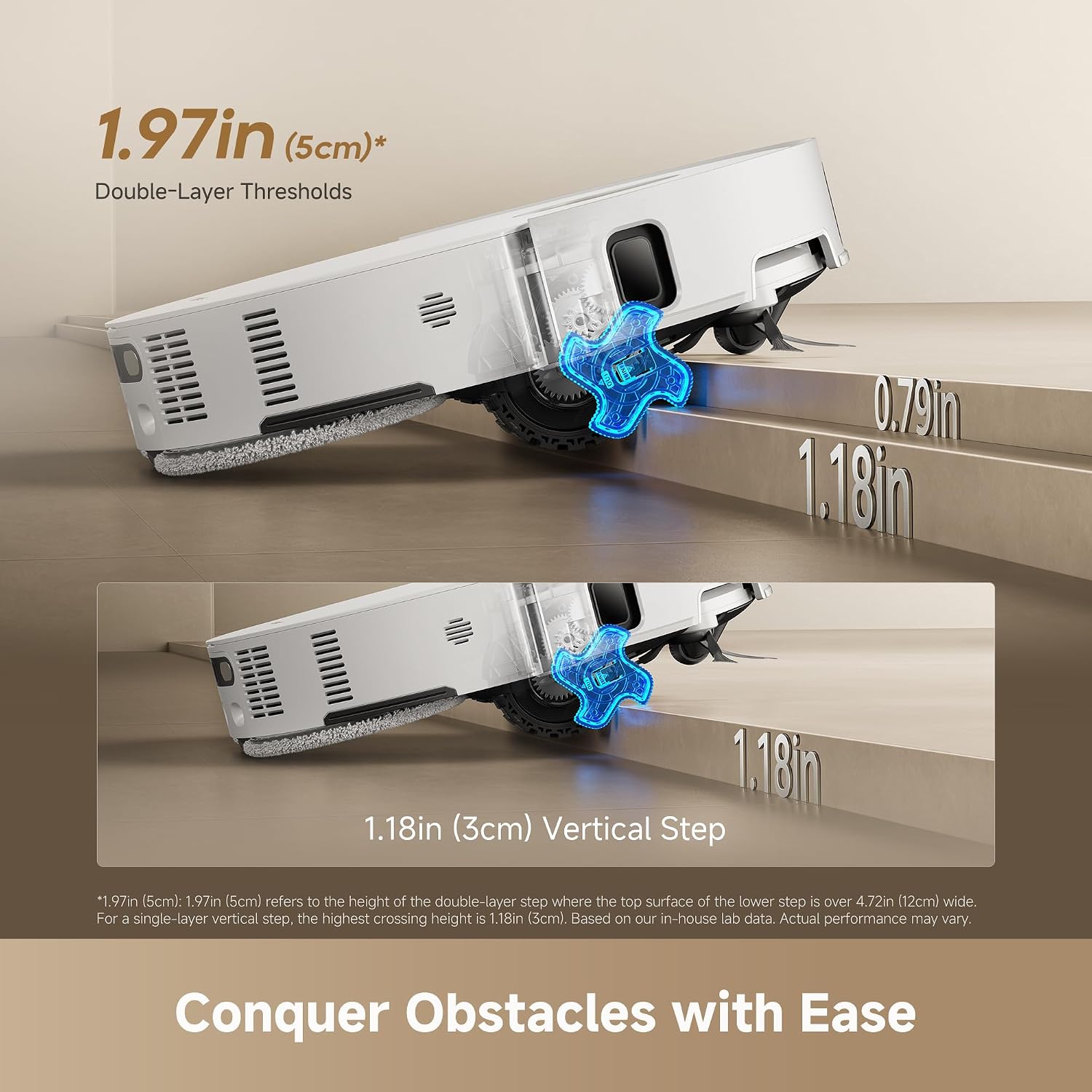 Thumbnail 6 de DREAME L60 Ultra RPL51FE0 Robot Vacuum and Mop, 35,000Pa Suction