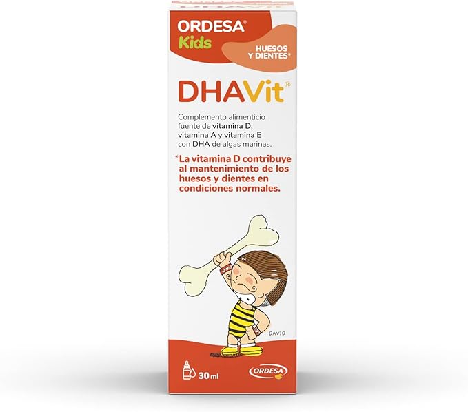 Detalle de Ordesa DHAVit | 30 ml | Vitamina y DHA para Huesos infantiles 🦴