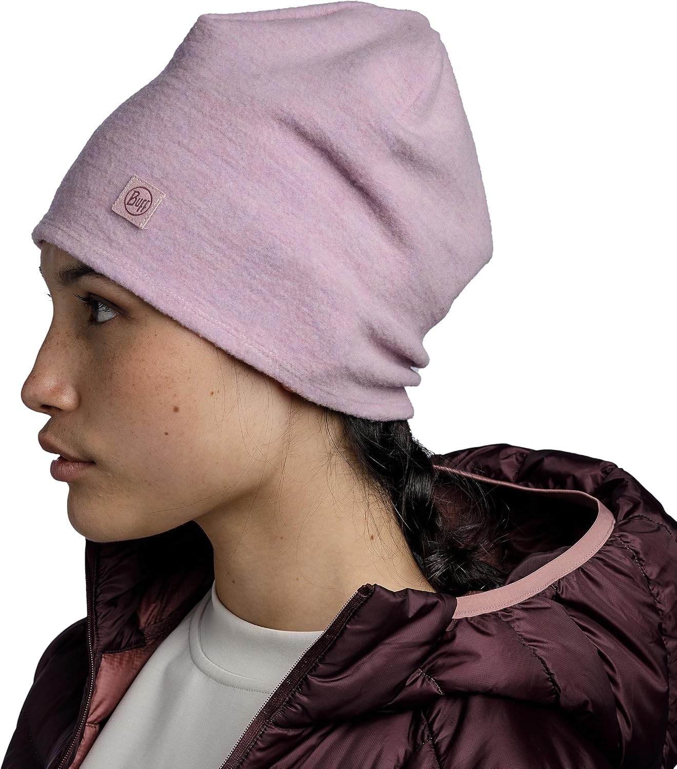 Detalle de Buff Merino Fleece – uniseksowa czapka z polaru merino 315 g/m²