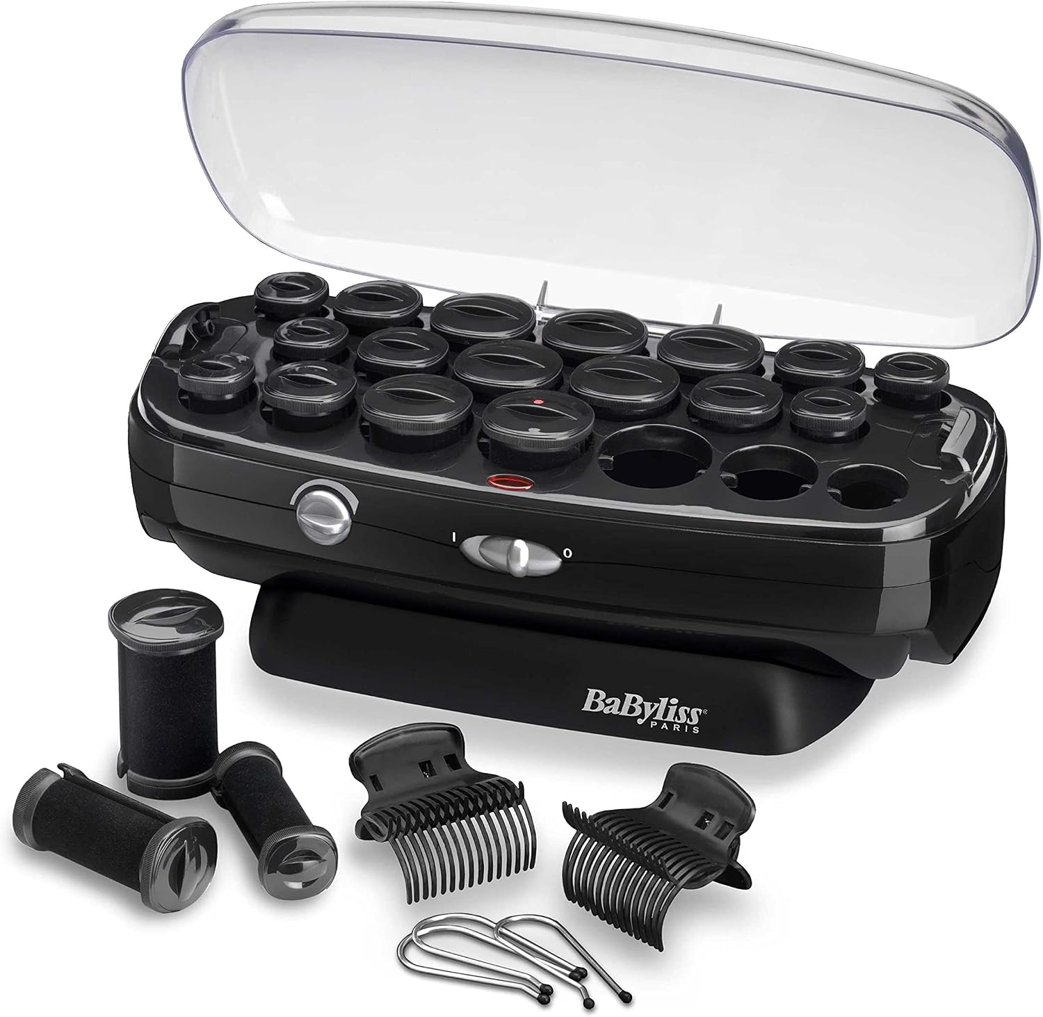 Detalle de BaByliss Thermo Ceramic Rollers RS035E – Aufheizbare Lockenwickler mit Keramikbeschichtung