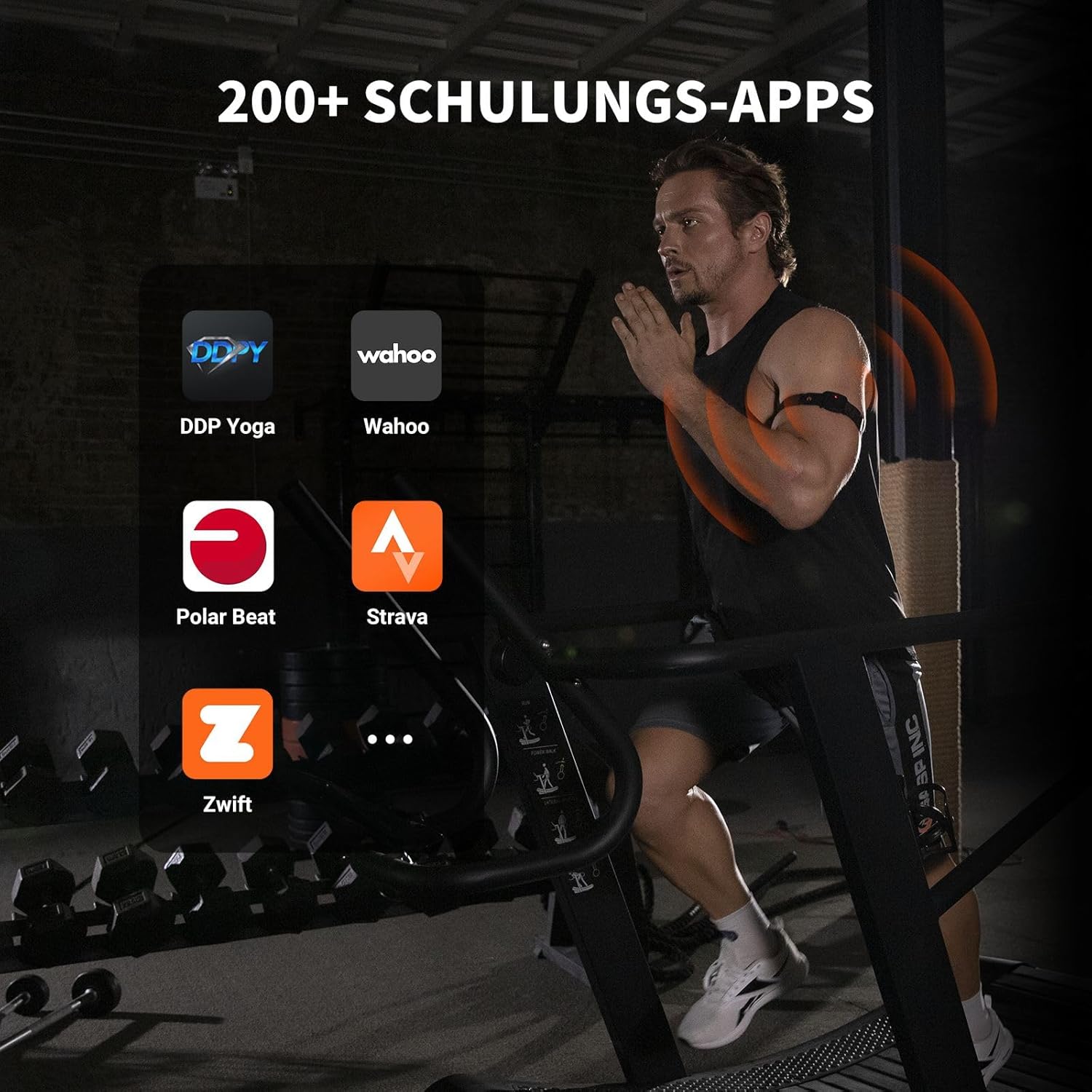 Thumbnail 3 de COOSPO HW9 Herzfrequenzmesser Armband – IP67, Bluetooth 5.0/ANT+, HRV & 35h Akku