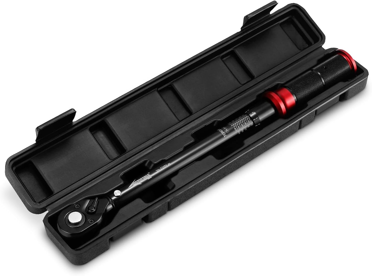 Thumbnail 6 de Clé dynamométrique AEROFORCE Professional Tools 1/2 pouce 20–220 Nm à cliquet 72 dents réversible, étalonnée avec certificat