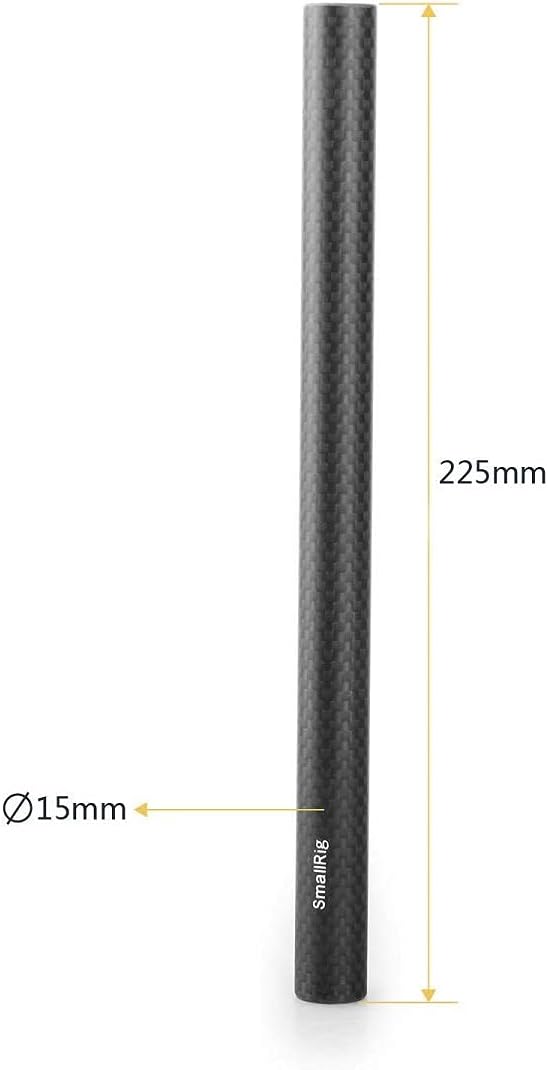 Thumbnail 4 de SMALLRIG 15mm Kohlefaser Stangen 22,5 cm
