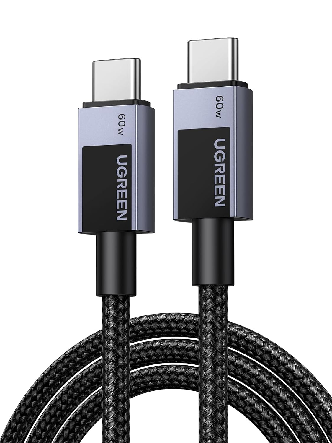 Detalle de UGREEN 60W USB‑C auf USB‑C Kabel PD 3.0 – 3 m