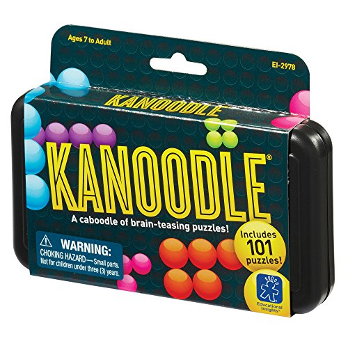 Detalle 2 de Learning Resources Kanoodle: puzzle 3D y 2D portátil para pensar en familia