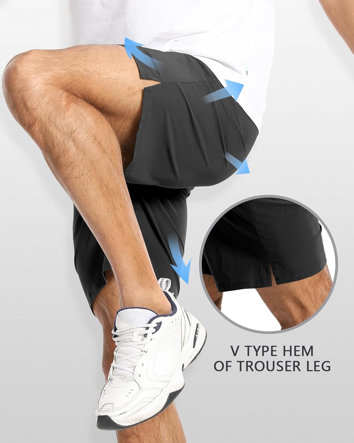 Thumbnail 4 de CANGHPGIN Men’s Workout Athletic Shorts (7 inch / 5 inch) Quick-Dry Running Shorts with Pockets