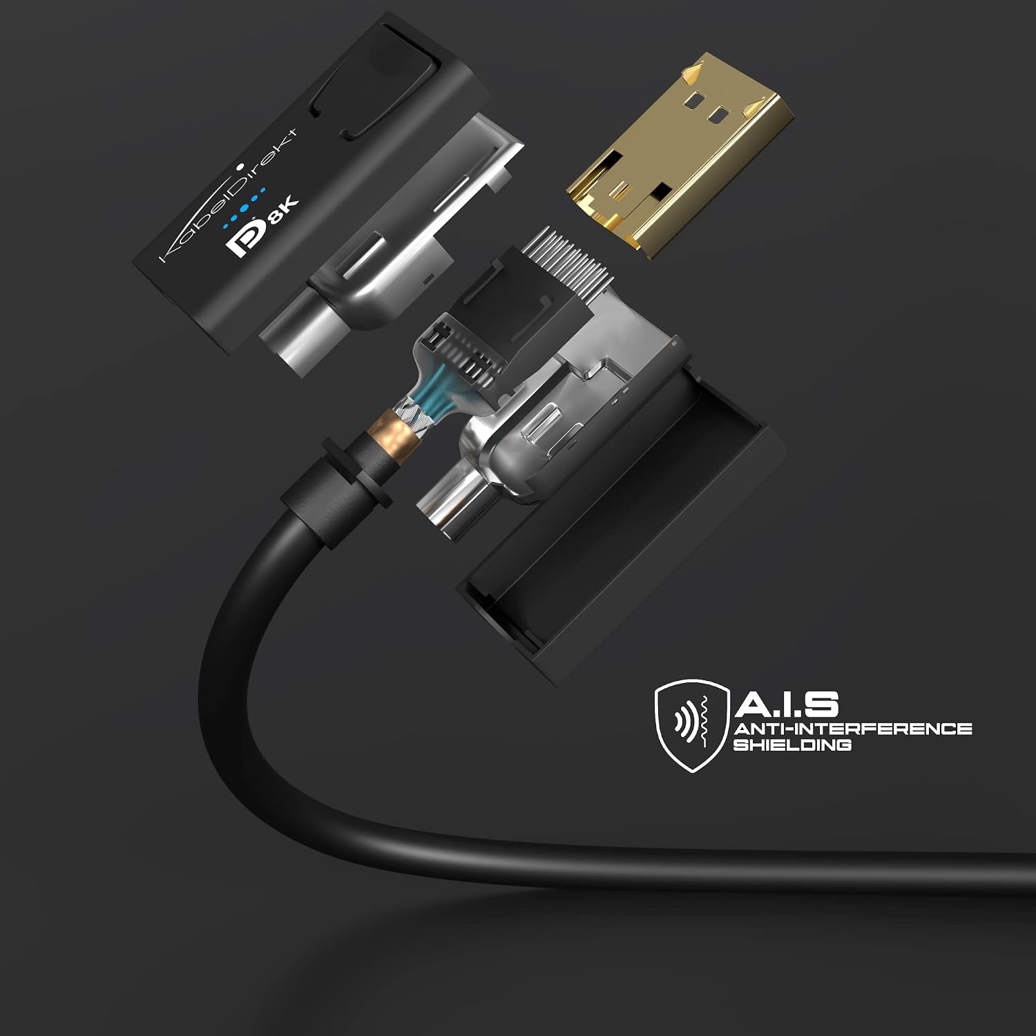 Thumbnail 3 de KabelDirekt DisplayPort 8K AIS 2m