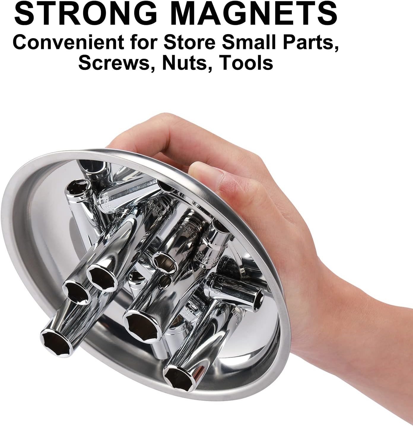 Thumbnail 3 de Mayouko 3PCS magnetic parts tray set — stainless steel