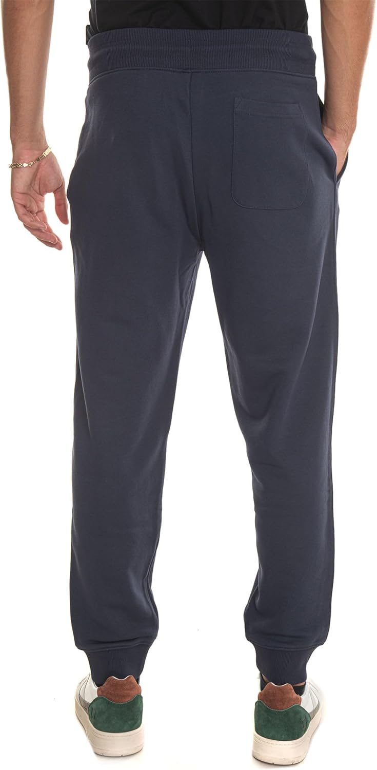 Detalle de GANT Reg Shield Sweatpants: Pantaloni eleganti da uomo, leggeri e sostenibili