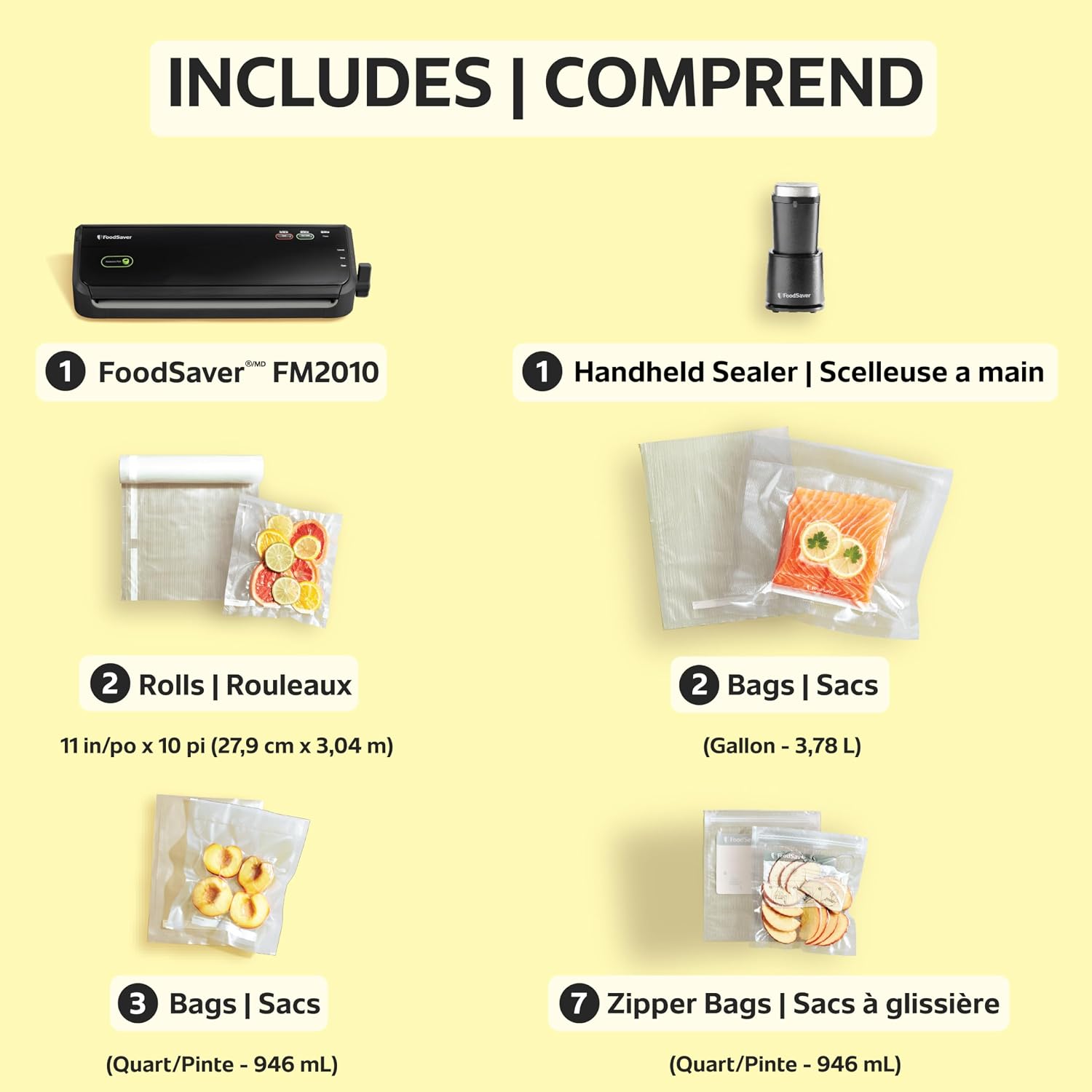 Thumbnail 5 de FoodSaver vacuum sealer FM2010