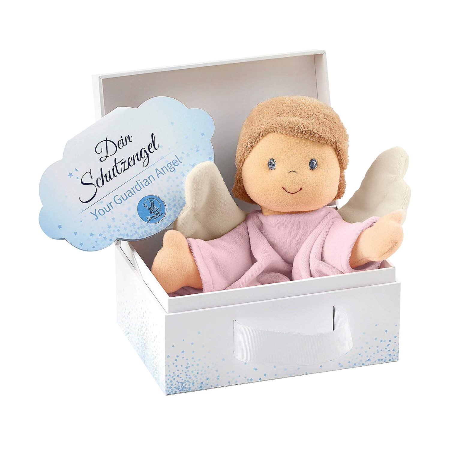 Thumbnail 4 de Sterntaler Schmusetuch Schutzengel – Blau, 26 cm, für Jungen ab 1 Monat