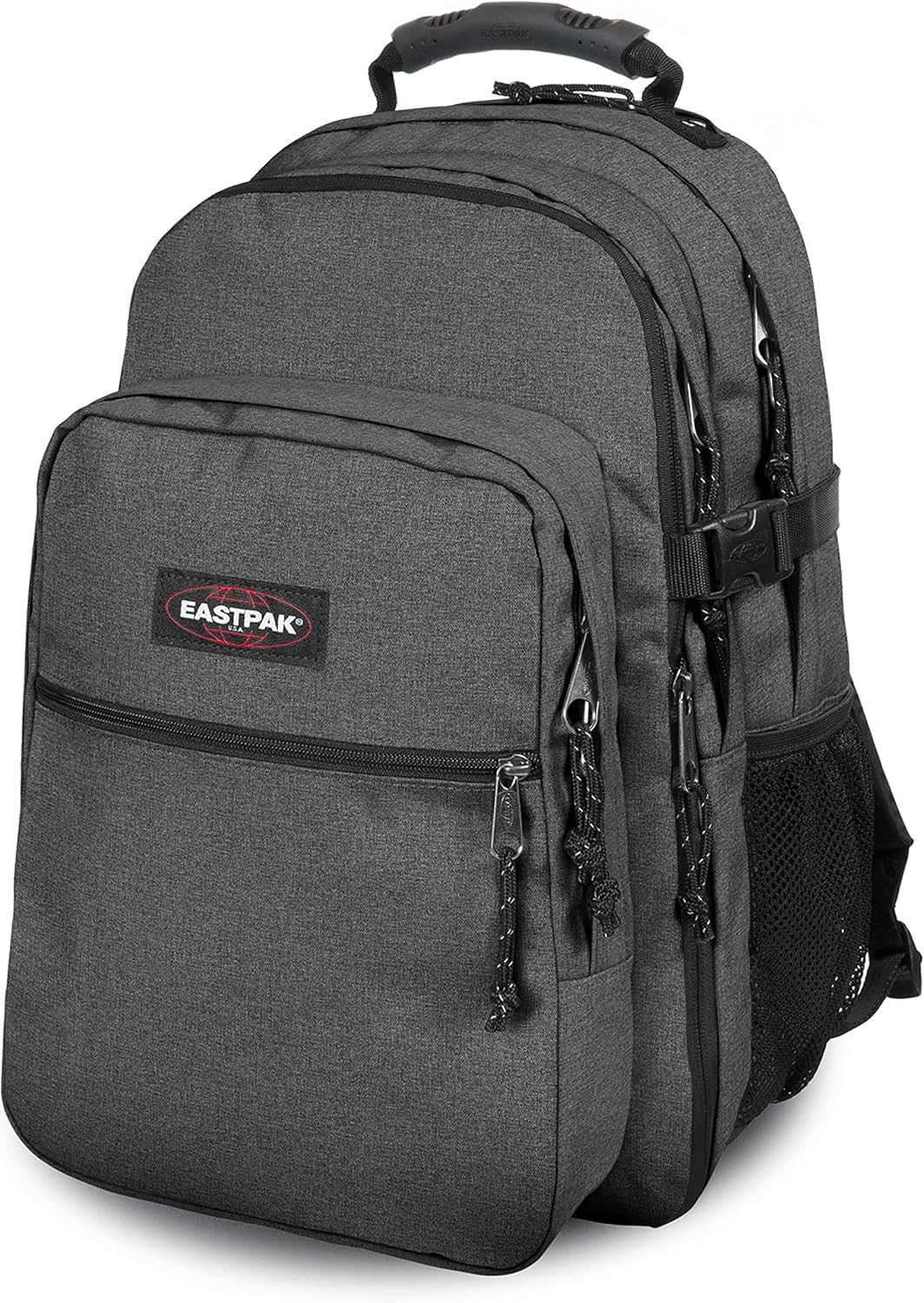 Detalle de Eastpak Tutor Sac à Dos 39 L – Black Denim (Gris)