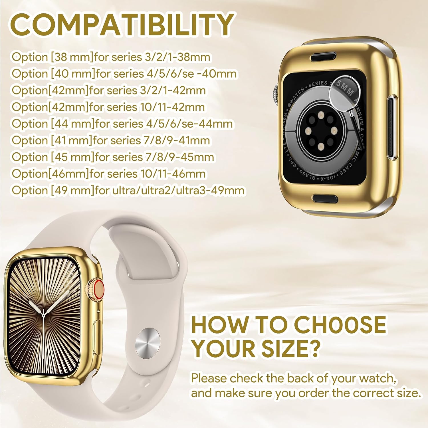Thumbnail 6 de JR.DM 40mm TPU Case for Apple Watch