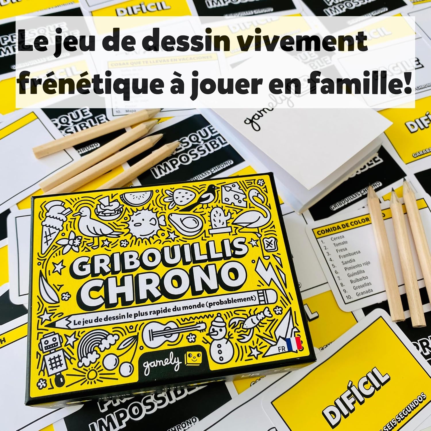 Thumbnail 2 de Gamely Gribouillis Chrono Jeu de dessin 60s