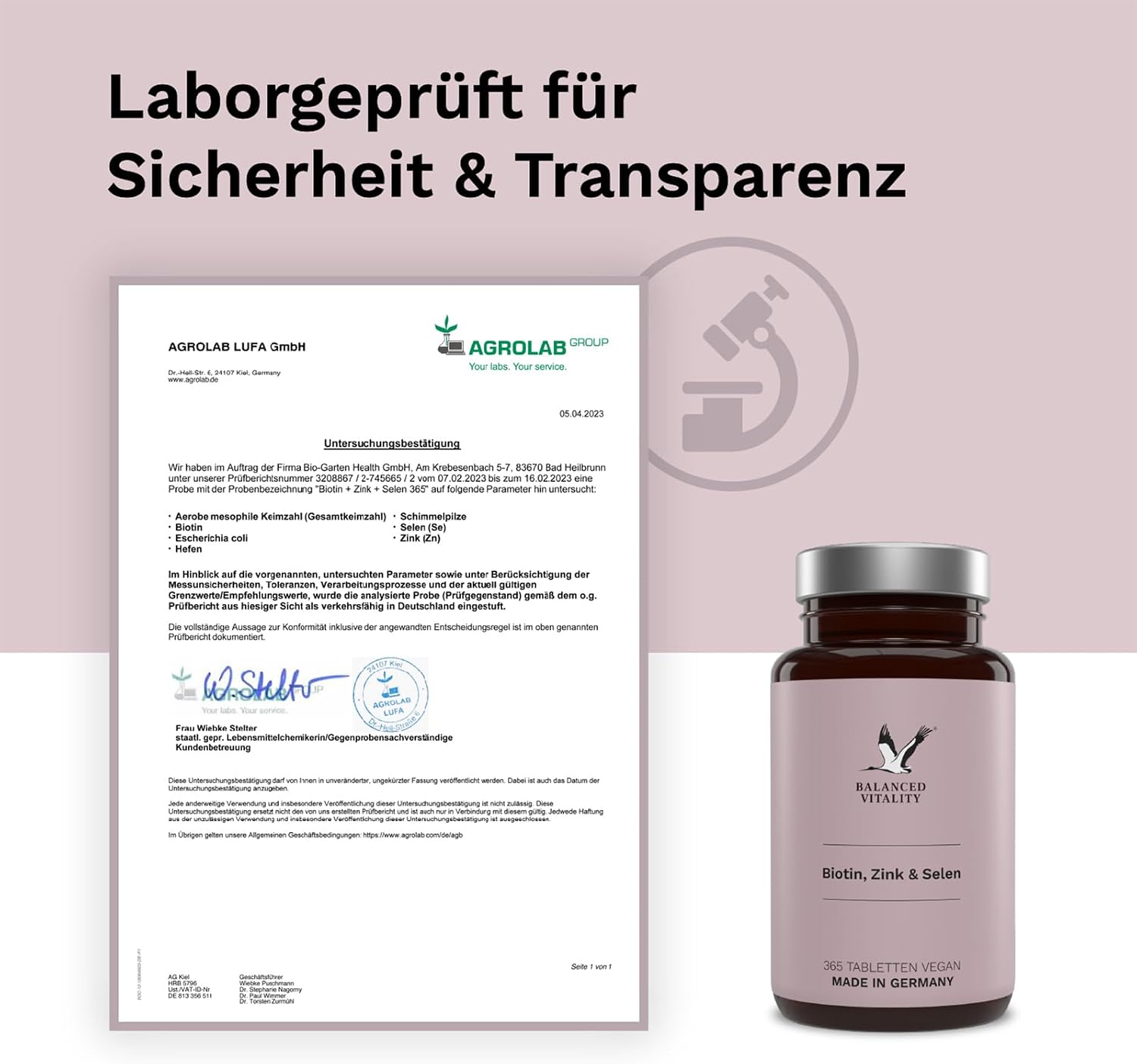 Thumbnail 6 de Biotin Zink Selen Tabletten mit 10 mg Zink