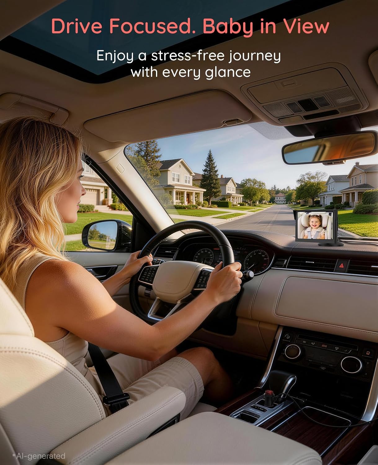 Detalle de LUCKVIEW Baby Car Camera BM1