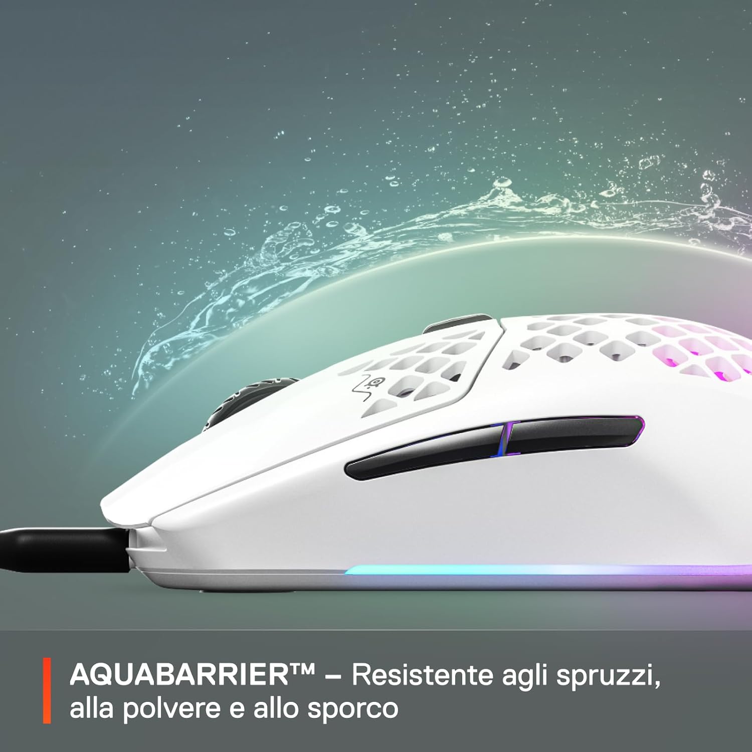 Thumbnail 5 de SteelSeries Aerox 3 Mouse da gioco ultraleggero