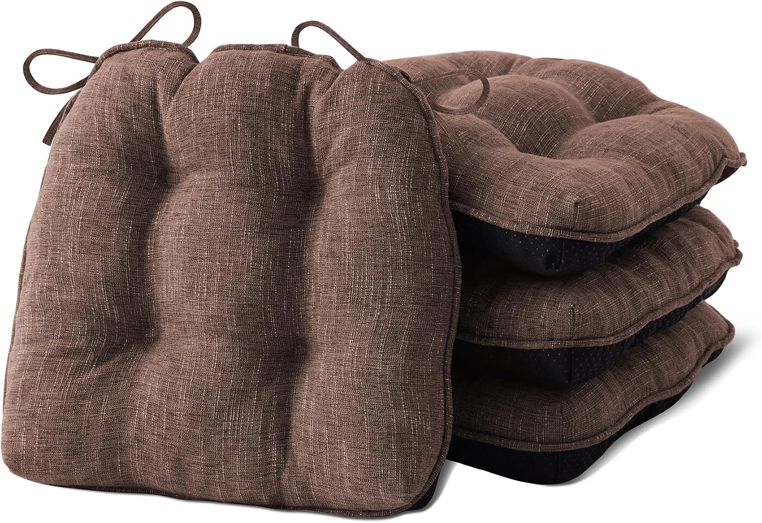 Detalle de IPYNBAP 18 x 18 x 4 Memory Foam Chair Cushions 🍽