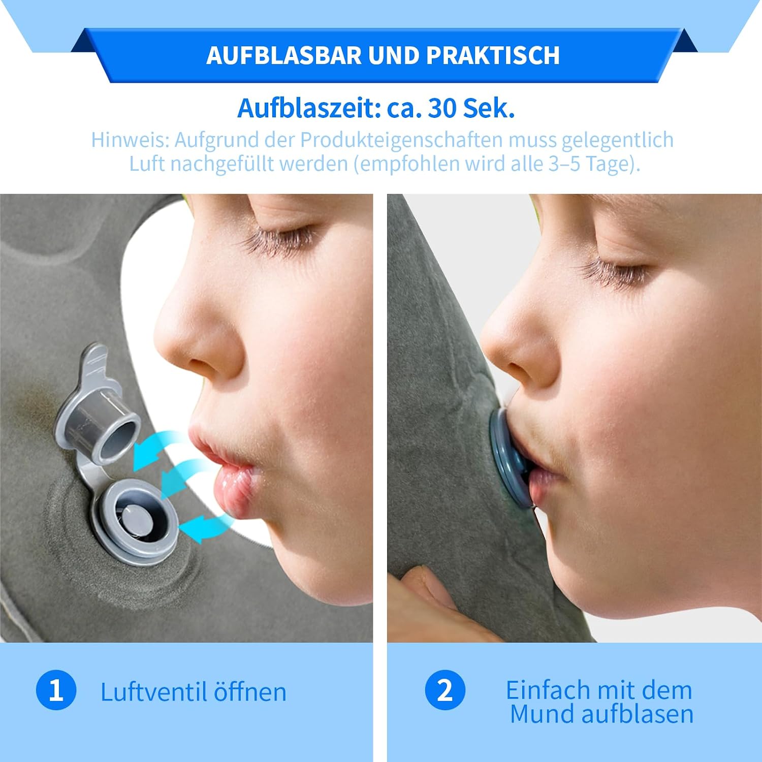 Detalle 2 de Nevife Donut Sitzkissen für Druckentlastung