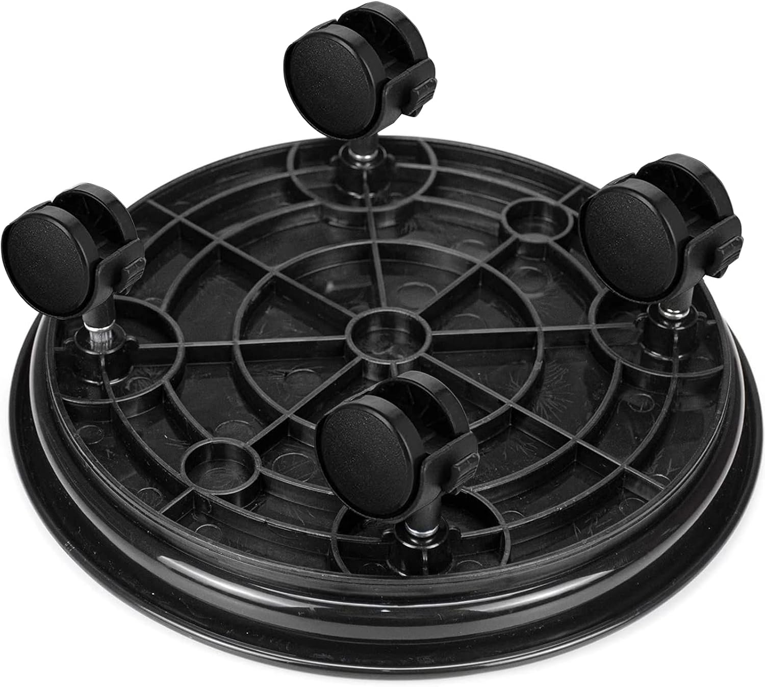 Detalle de Fasmov F-PlantPalletCaddy-3P krukvagn, 3-pack med låsbara hjul