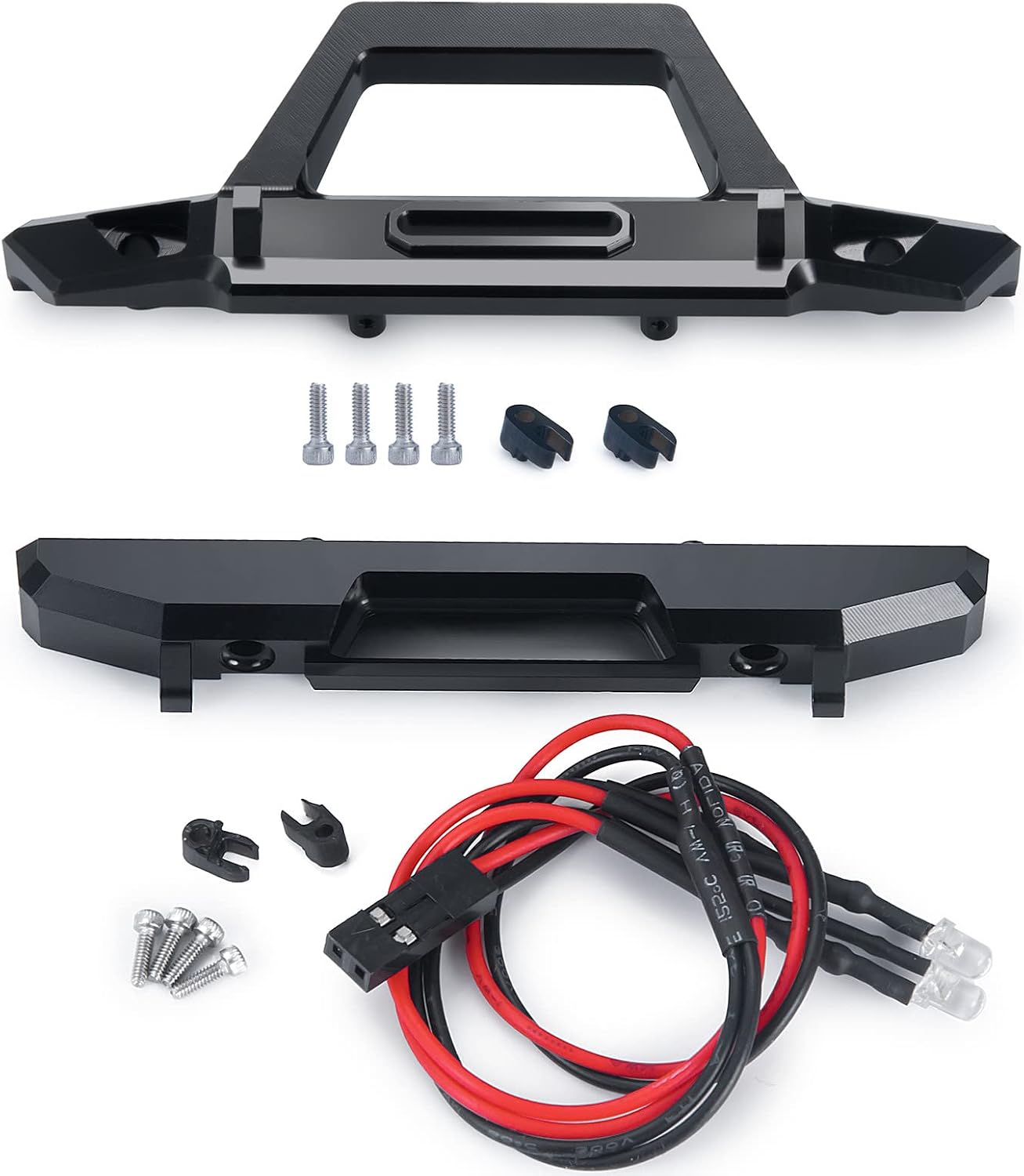 RC-Hub metal RC crawler bumper set