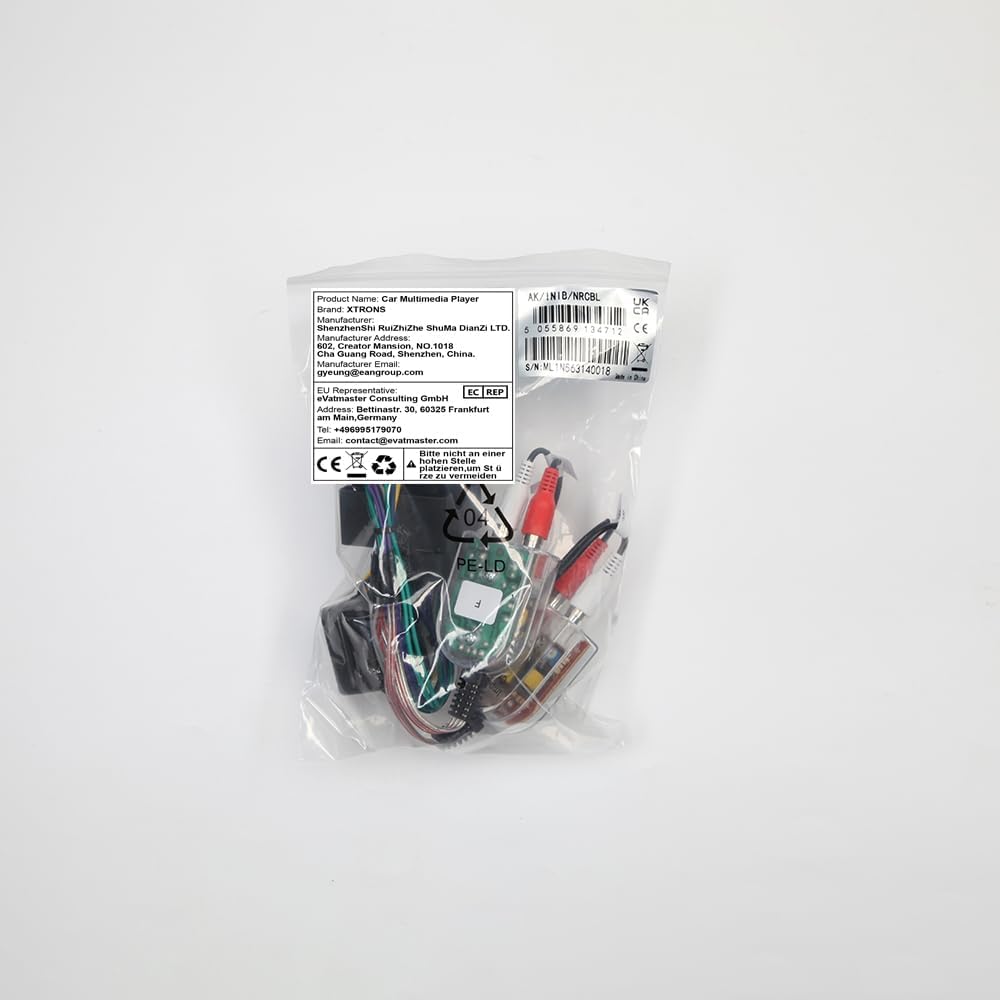 Thumbnail 4 de XTRONS Car ISO Harness Adapter Cable for Audi A3 A4