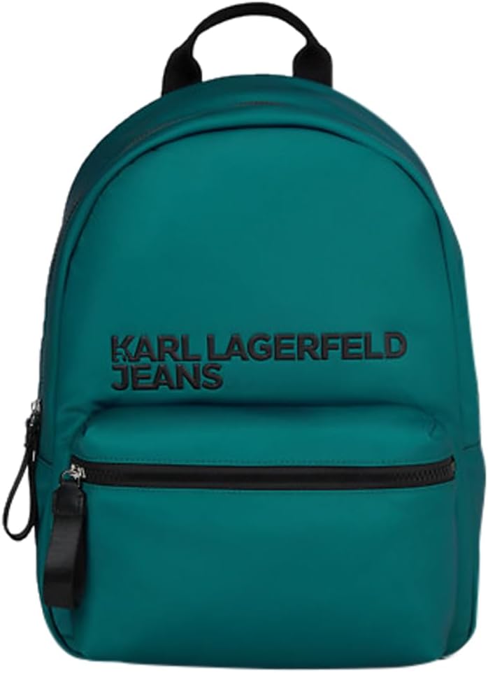 Detalle de Karl Lagerfeld Jeans Uomo Essential Nylon Back Pack Balsam – Zaino in nylon essenziale, stile e versatilità