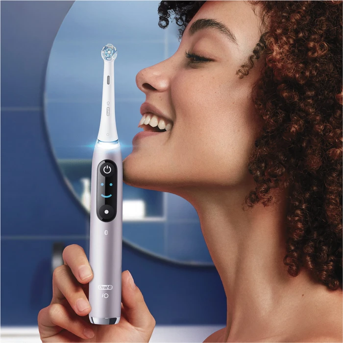 Thumbnail 6 de Oral-B iO9n Doppelpack Rose Quartz & Onyx Schwarz