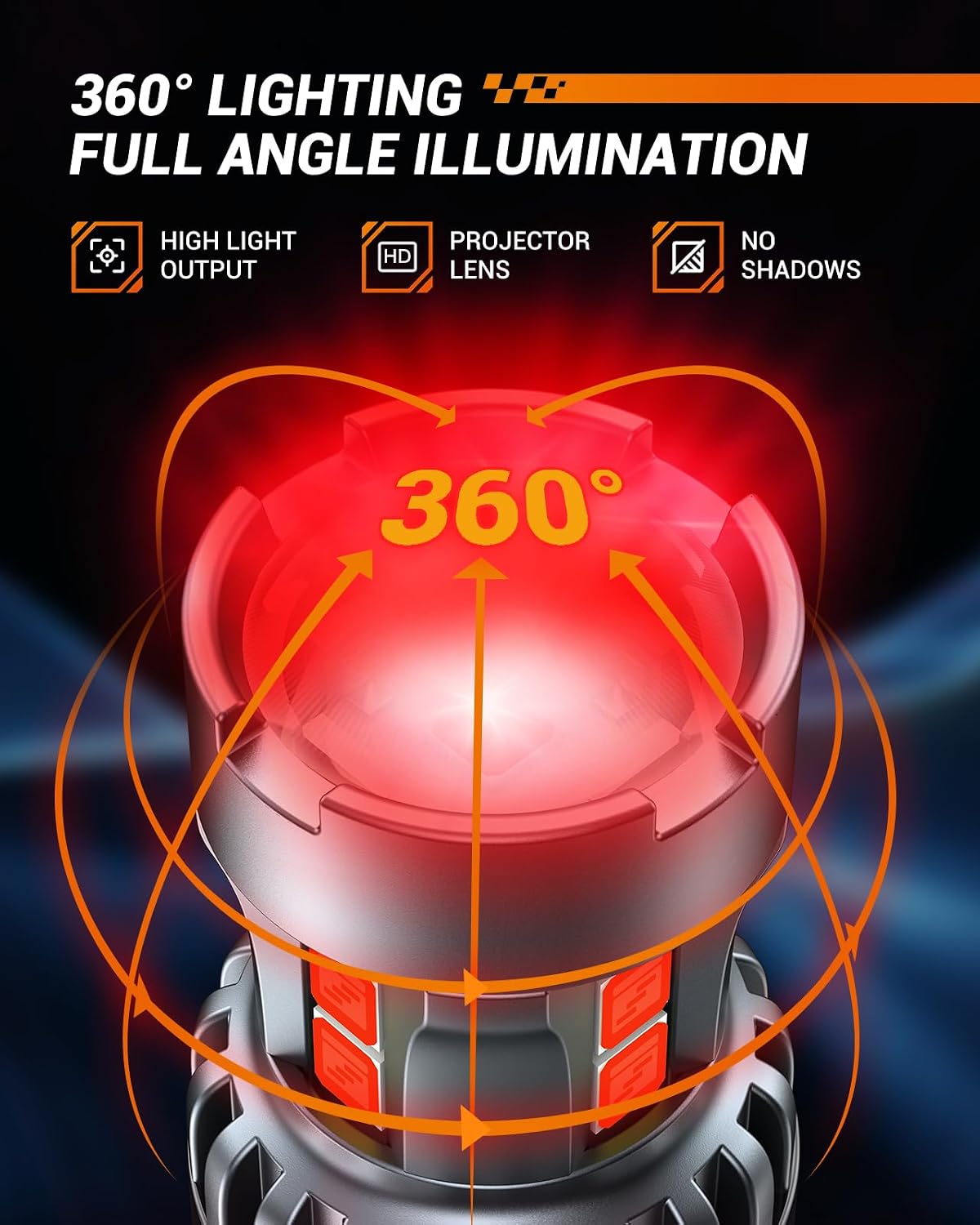 Thumbnail 4 de SEALIGHT 3157 LED Red Brake Bulb 50,000h