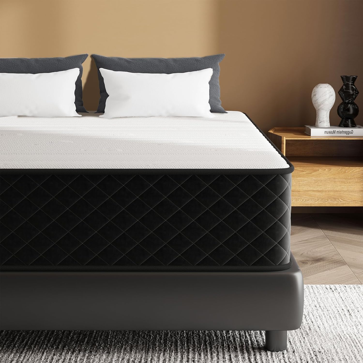 Thumbnail 6 de Matelas MOLPHIT Ultra Ferme 140x190 cm H4/H5 (25 cm) à mémoire de forme et ressorts ensachés