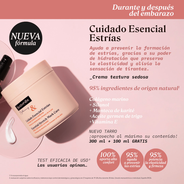 Thumbnail 1 de Suavinex Crema Antiestrías Embarazo 400 ml