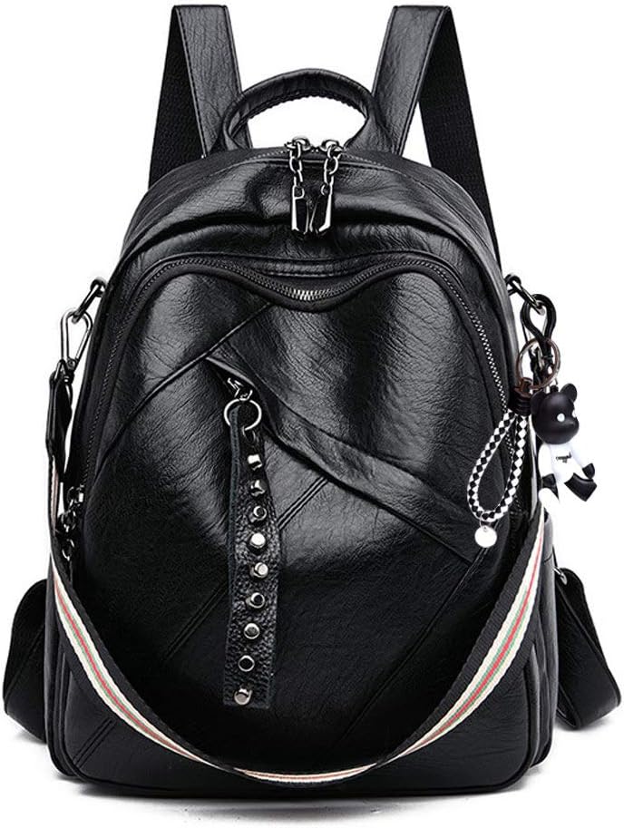 Thumbnail 6 de BUKESIYI Donna Borsa Zaino Elegante Zainetto 2025 PU Pelle Marrone IT78196