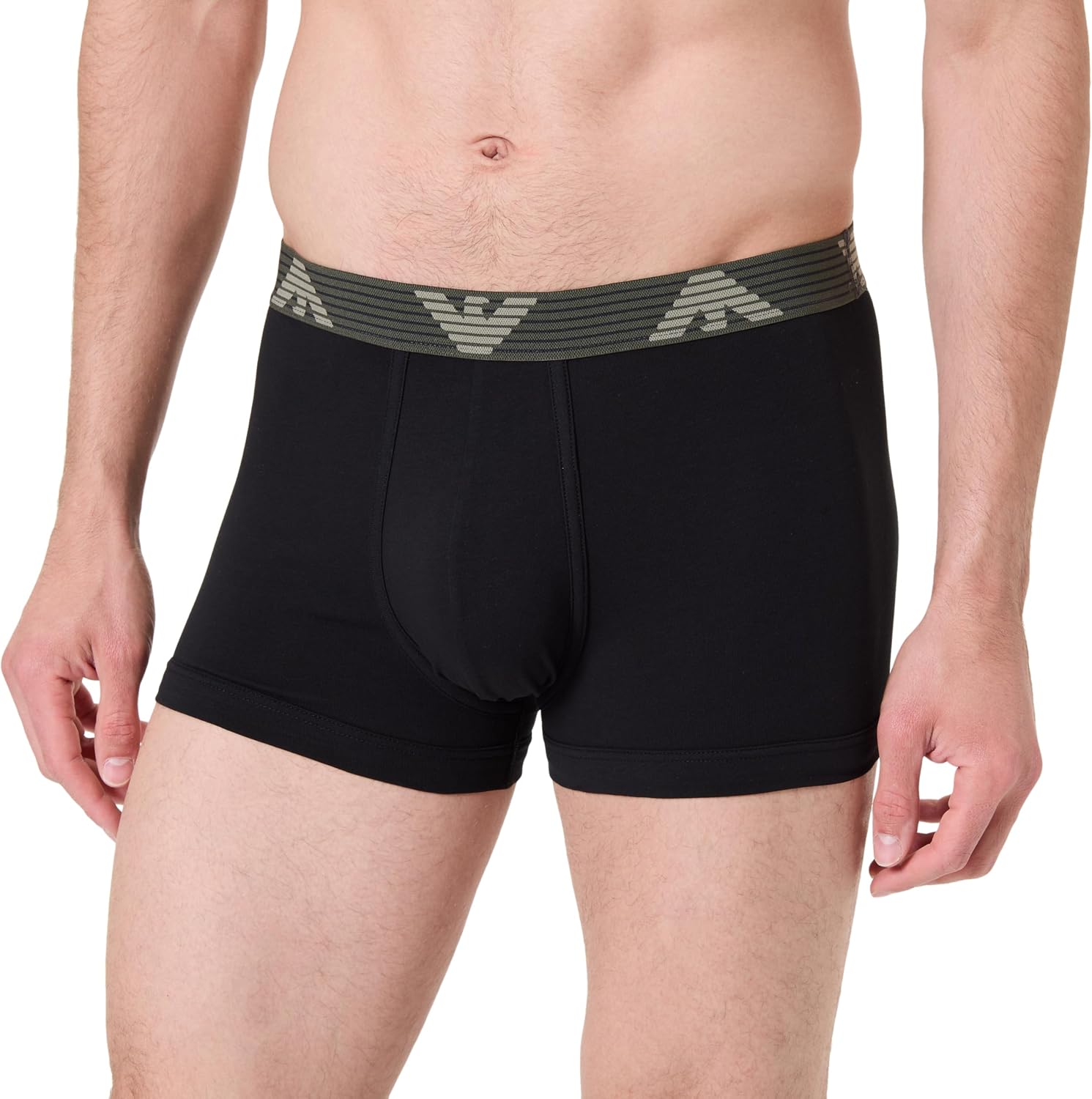 Detalle de Emporio Armani Trunk Costume a Pantaloncino Uomo: comfort leggero e stile essenziale