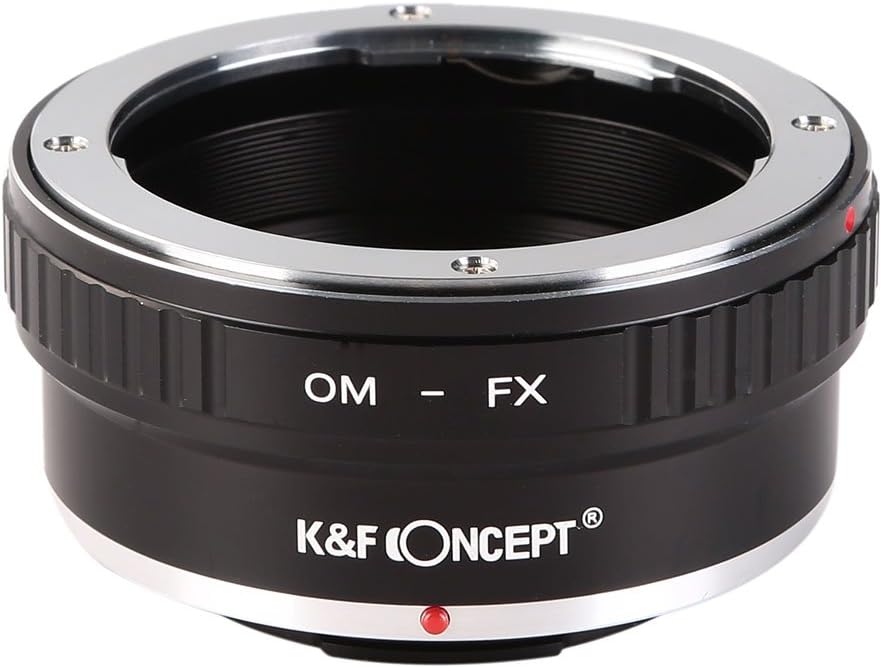 Detalle de K&F Concept OM to FX Camera Mount Adapter: Olympus OM to Fuji X for X-Series