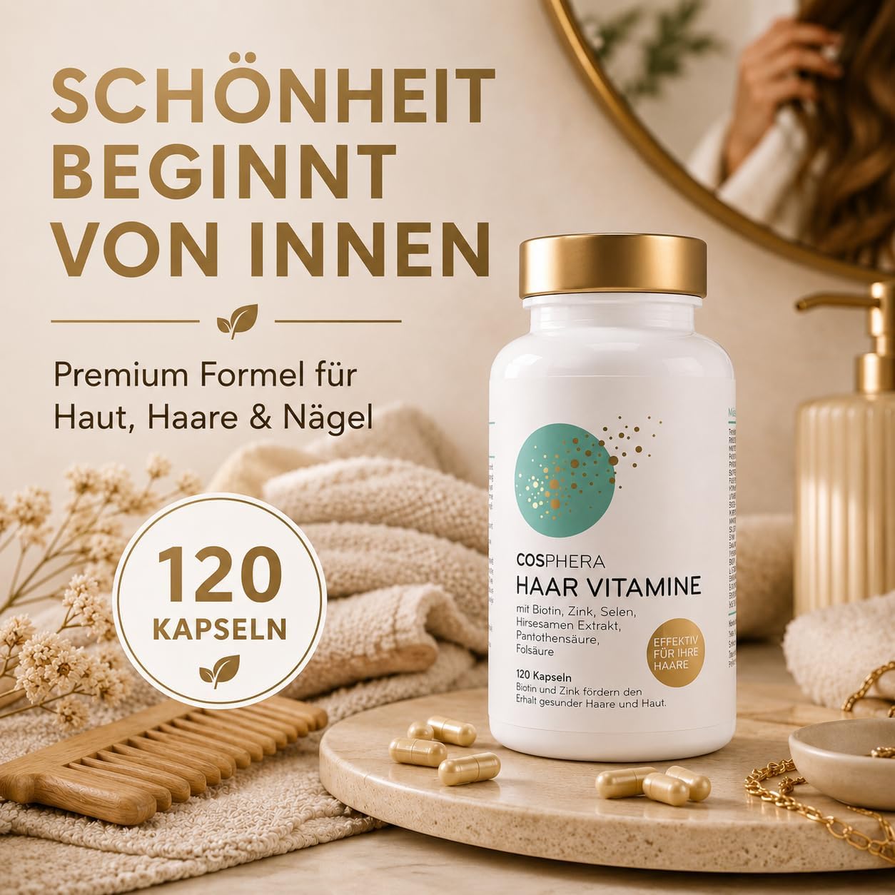 Thumbnail 4 de Cosphera Haar-Vitamine 120 Kapseln đ
