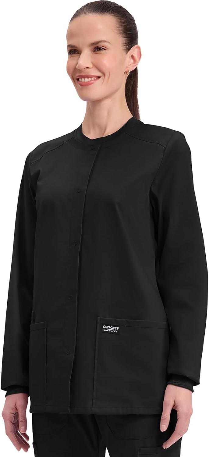 Detalle de Cherokee Women's Scrub Jacket WW340