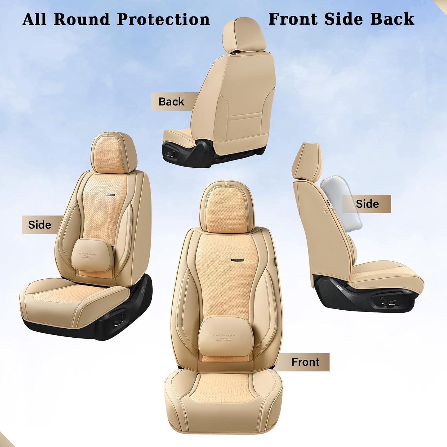Detalle 2 de Coverado Car Seat Covers in Nappa Leather