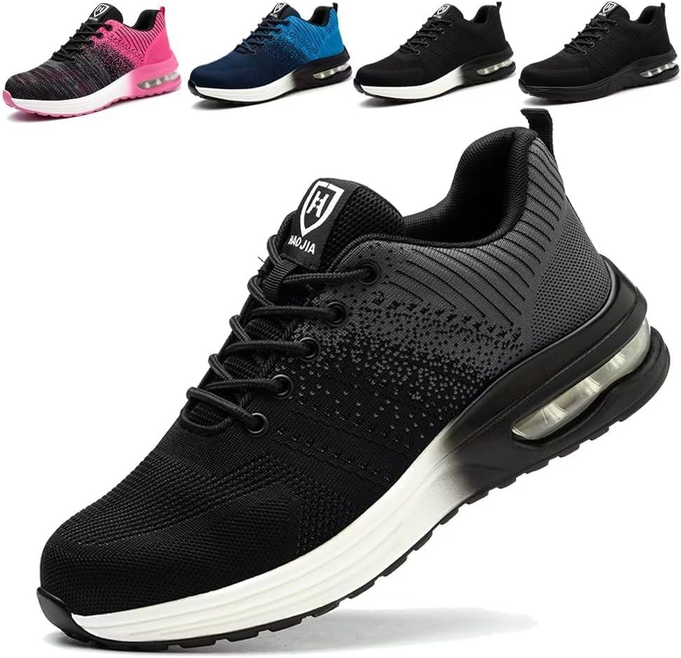 Thumbnail 6 de Scarpe Antinfortunistiche Uomo/Donna con Punta in Acciaio Traspiranti e Cuscino d'Aria – Sicurezza e Comfort per Cantieri e Ambiti Simili