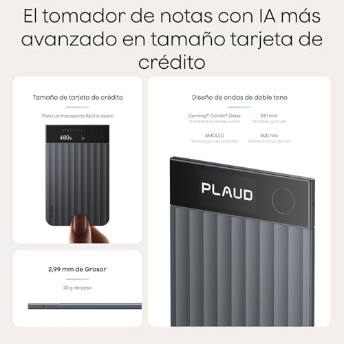 Thumbnail 7 de Plaud Note Pro: Grabadora de Voz IA con Transcripción, Resumen y Gestión de Llamadas