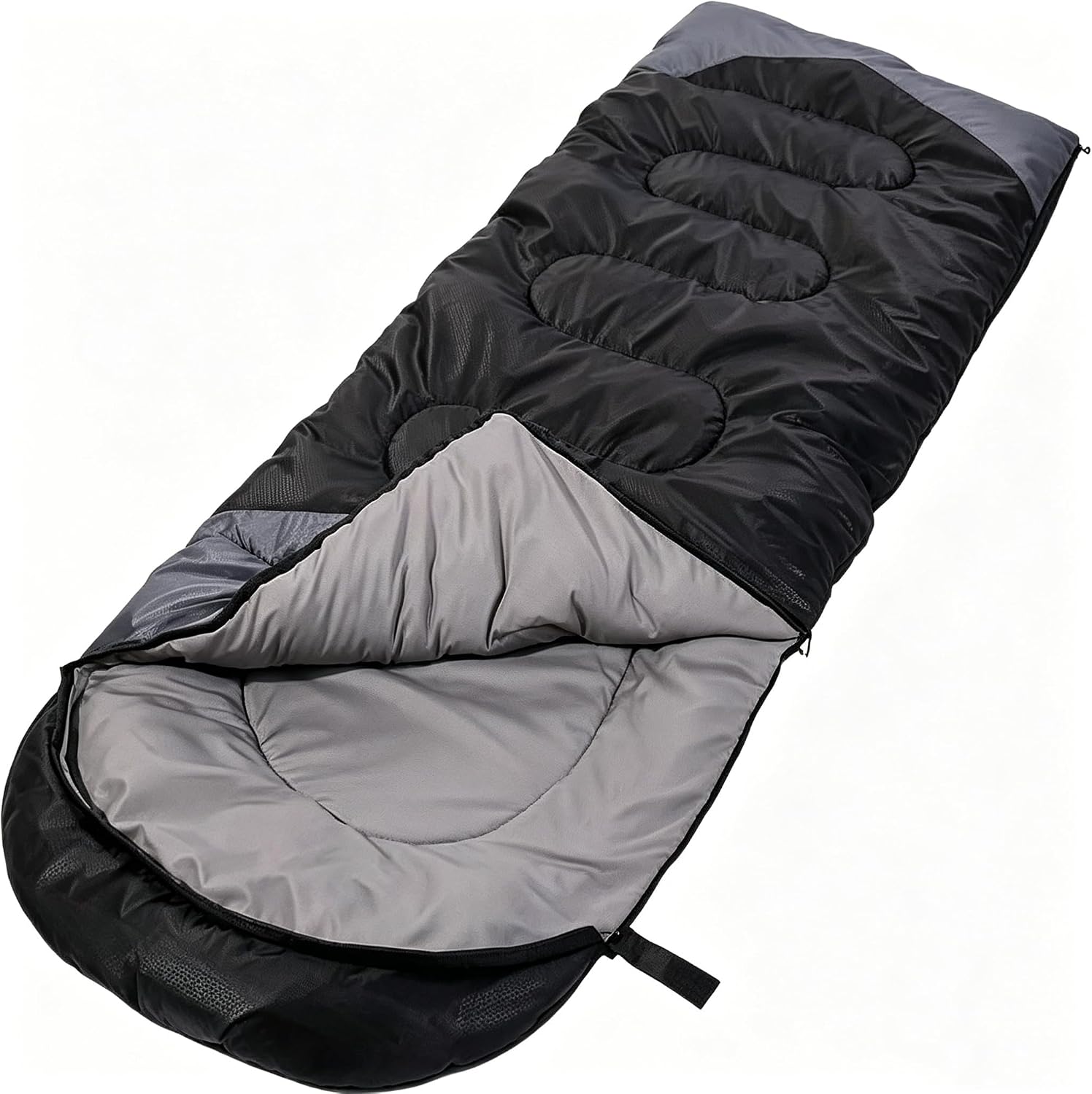 Detalle de SWTMERRY Sleeping Bag 3-4 Seasons – Lightweight, Waterproof, for All Ages