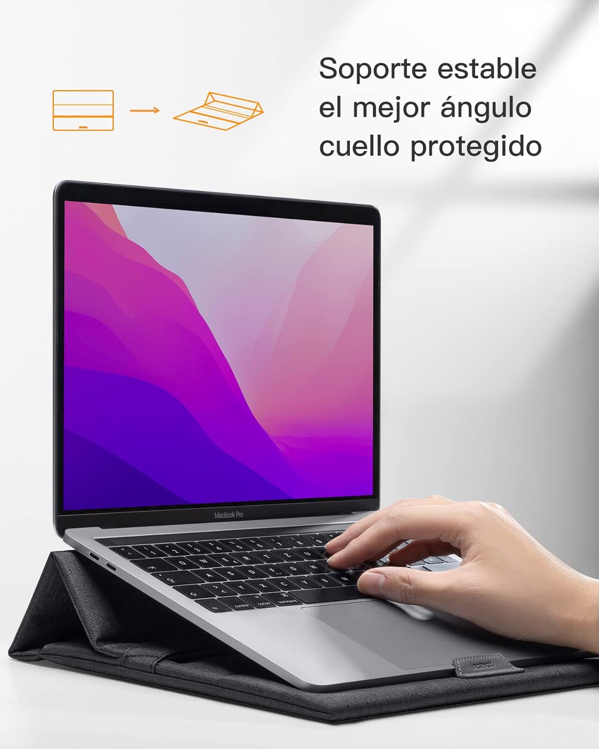 Thumbnail 2 de Inateck Funda 13" con Atril para MacBook y Surface 💼
