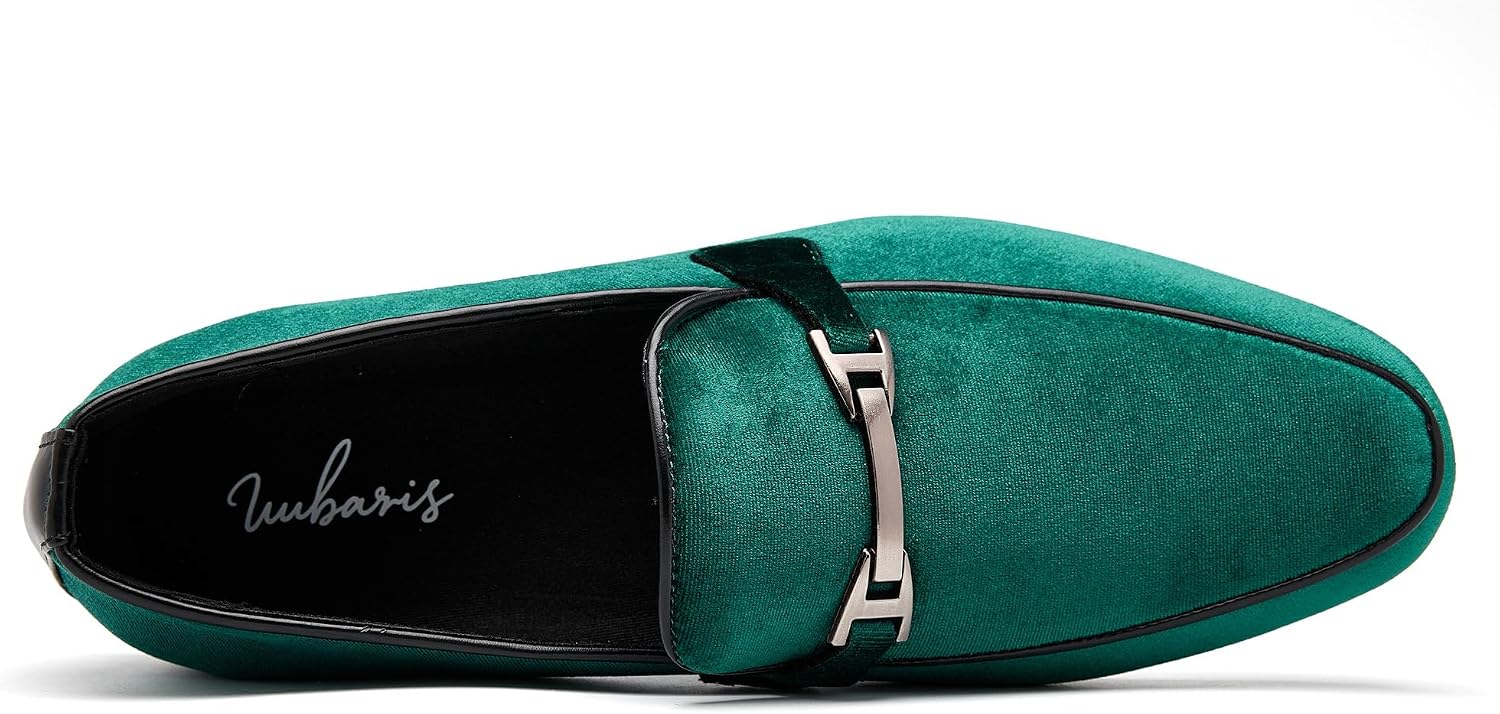 Detalle de UUBARIS Men's Velvet Loafers