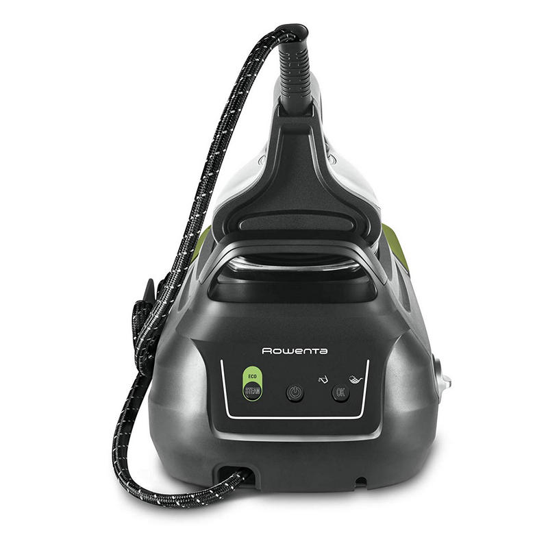 Detalle de Rowenta Perfect Steam Pro DG8626F0: centro de planchado de 6,9 bares y 2400 W para resultados profesionales