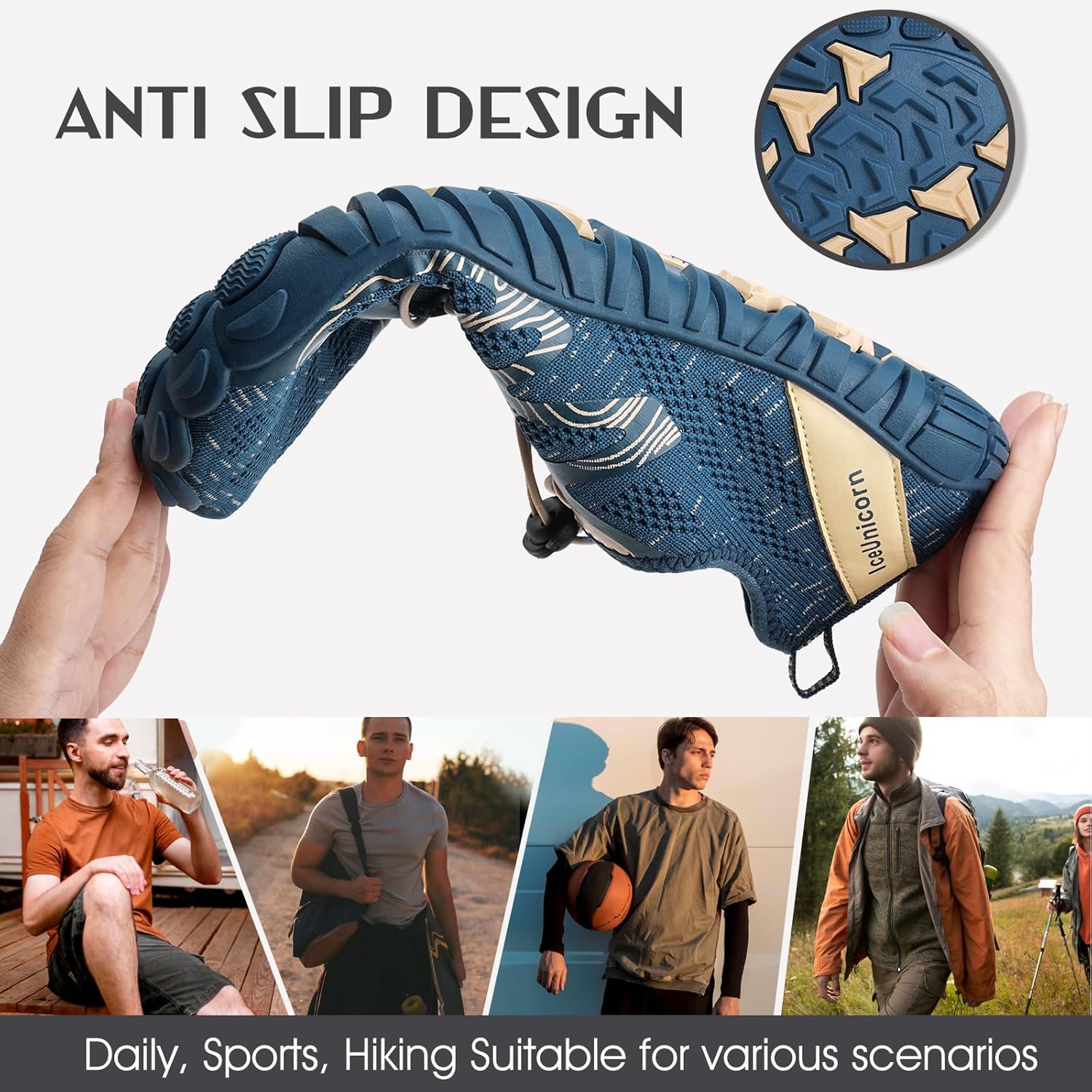 Thumbnail 1 de IceUnicorn Barefoot Shoes: Minimalist Trail and Fitness Shoes for All Genders